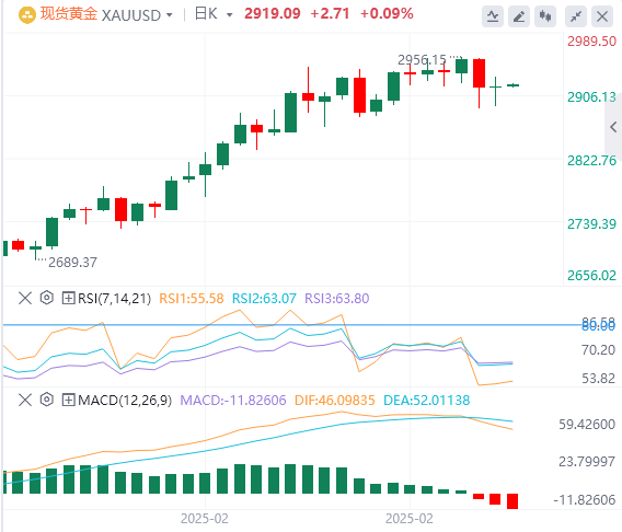 GMI Forex Gold-Analyse: Der Goldpreis schwankt um die 2.900-Dollar-Marke und die Rallye wartet darauf, den wichtigen Widerstand zu durchbrechen(图1)